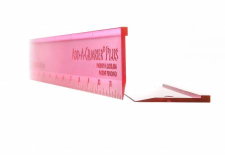cm Designs Pink Add-A-Quarter 6in Ruler