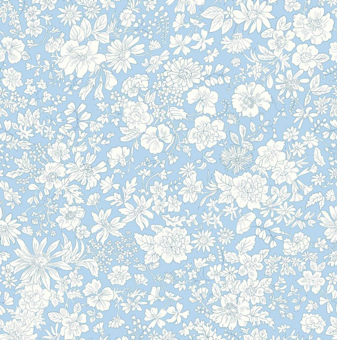 Emily Belle in Blue Sky from Liberty Fabrics