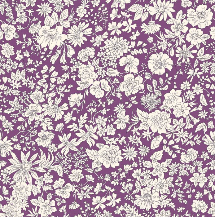 Emily Belle in Plum from Liberty Fabrics