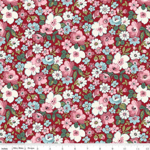 Hedgerow Bloom C for Heirloom 4 by Liberty Fabrics