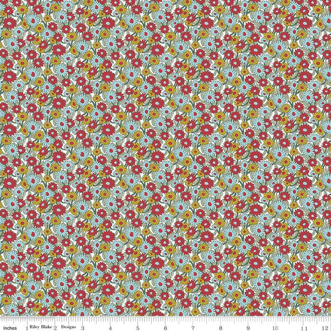 Marguerite Meadow C for Heirloom 4 by Liberty Fabrics