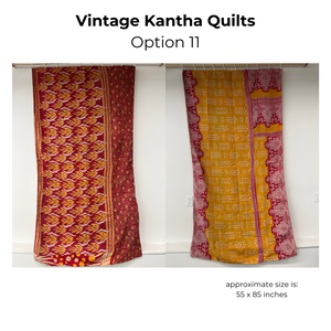 Vintage Kantha Quilts