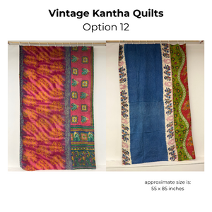 Vintage Kantha Quilts