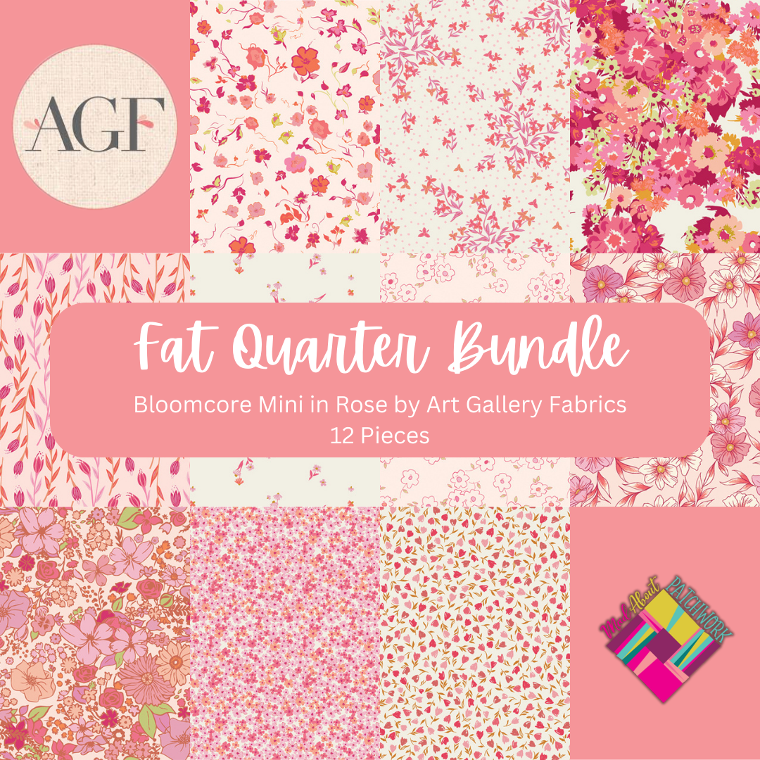 Bloomcore Mini Bundle in Rose (10FQs) by AGF Studio