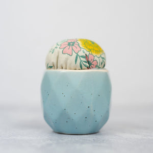 Pin Cushion - Geo Blue