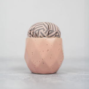 Pin Cushion - Geo Pink