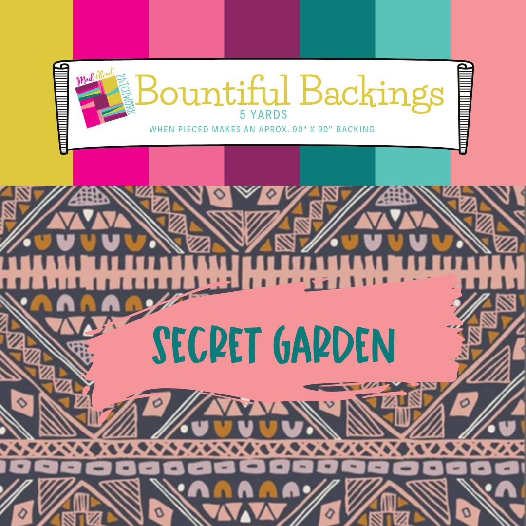 BOUNTIFUL BACKING - Secret Garden from Lilliput by Sharon Holland for Art Gallery Fabrics - 5 YD CUT