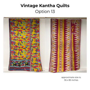 Vintage Kantha Quilts