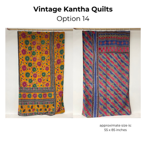 Vintage Kantha Quilts