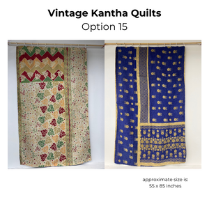 Vintage Kantha Quilts