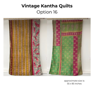 Vintage Kantha Quilts