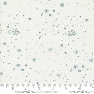 Milky Way in White from Still More Paper by Zen Chic for Moda