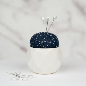 Pin Cushion - Little White Geo