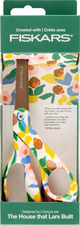 Designer Scissors 8in Playful Posies