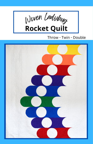 The Rocket Quilt by Woven Ladybug