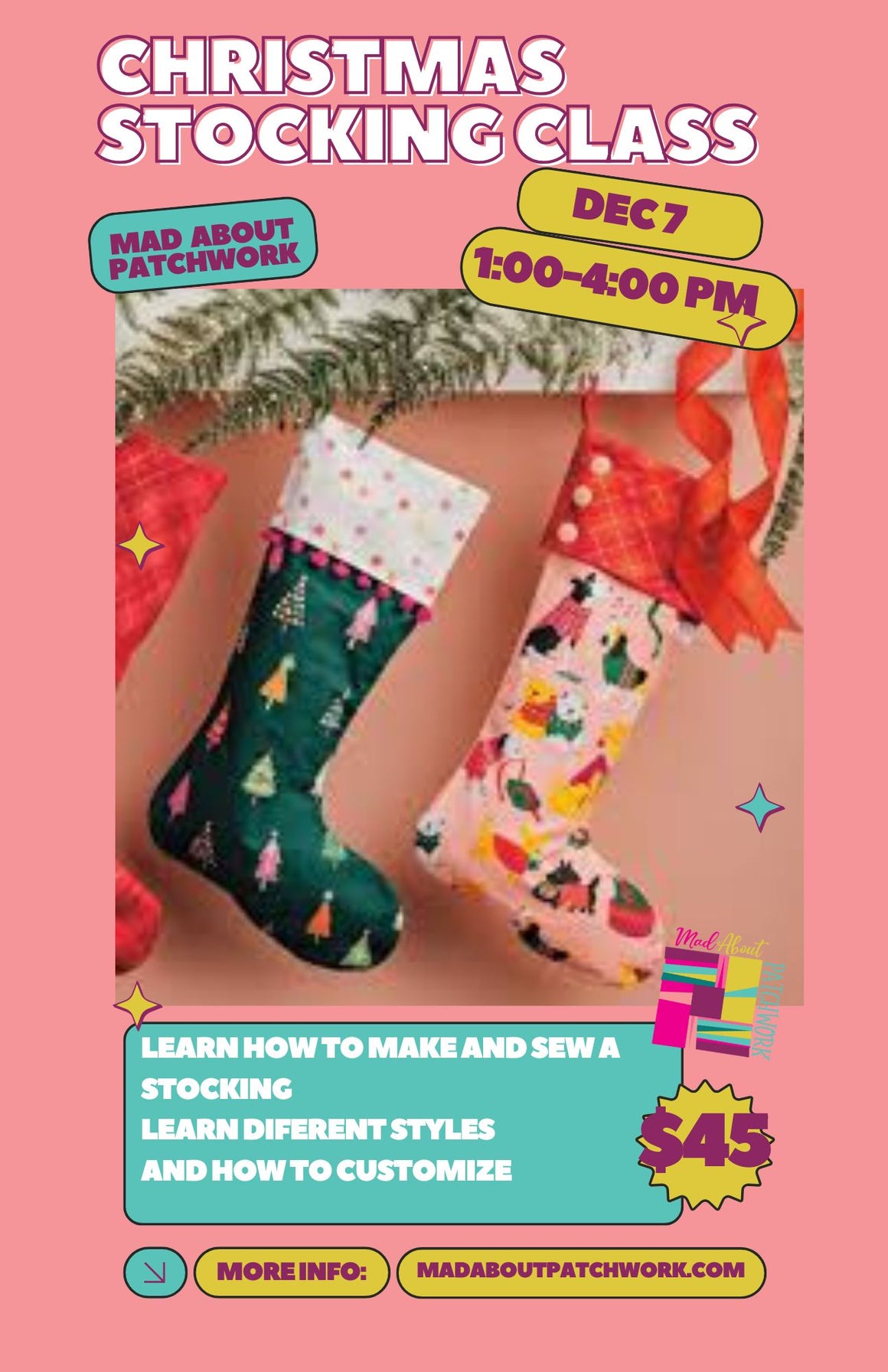 Christmas Stocking Class