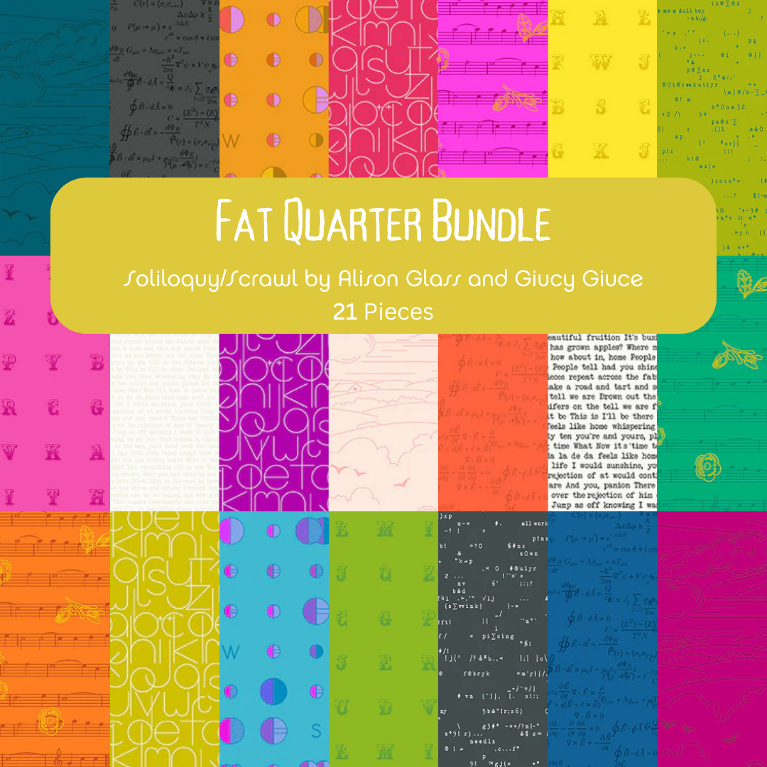 Soliloquy/Scrawl Fat Quarter Bundle (21 FQs)