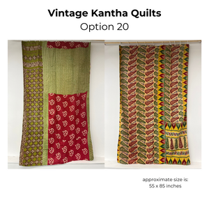 Vintage Kantha Quilts