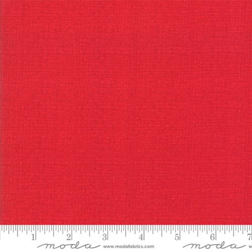 Thatched in Red - WIDEBACK 108" - Robin Pickens