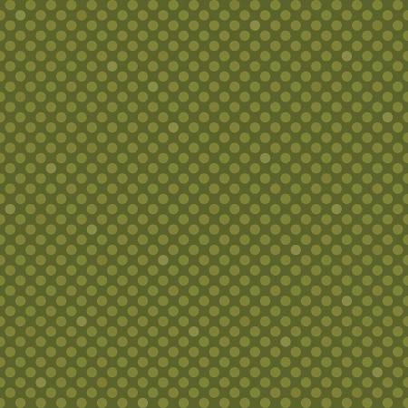 Dark Olive Polka Dots for RJR Fabrics