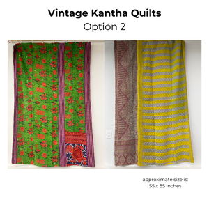 Vintage Kantha Quilts