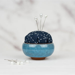 Pin Cushion - Gem - Turquoise