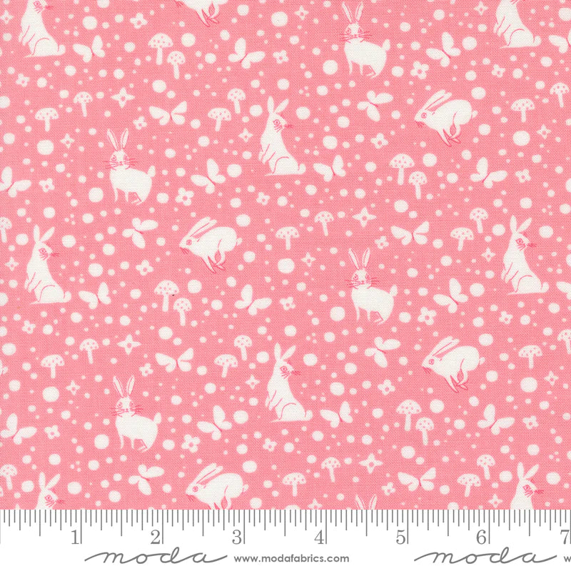 Wonder Dot in Light Pink by Lizzy House for Love Letters by Moda fabrics=