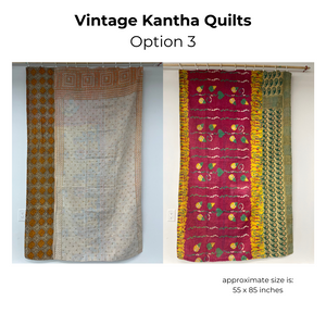 Vintage Kantha Quilts