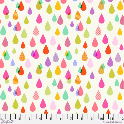 Rainfall in Lunar from Untamed by Tula Pink for Free Spirit Fabrics