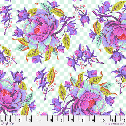 Peony for Your Thoughts in Nova from Untamed by Tula Pink for Free Spirit Fabrics