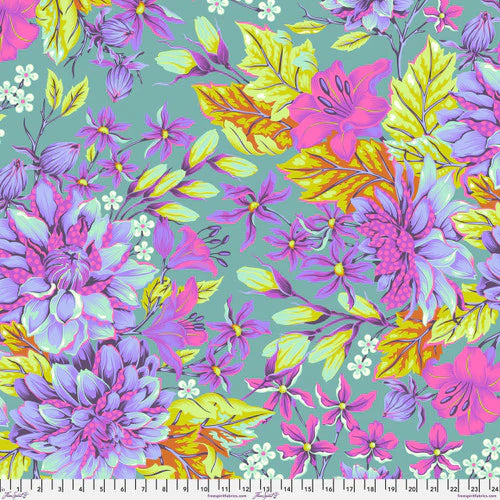 Hello Dahlia in Cosmic - WIDEBACK - 108" - from Untamed by Tula Pink for Free Spirit Fabrics