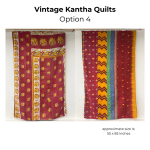 Vintage Kantha Quilts