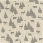 Forest in Linen for True North 2 by Kate & Birdie Paper Co. For Trendtex