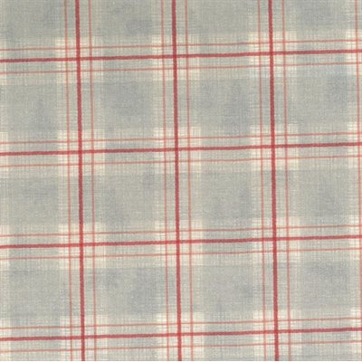 Plaid in Linen 2 by Kate & Birdie Paper Co. For Trendtex