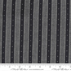 Dots and Stripes in Charcoal from Low Volume Wovens by Jen Kingwell for Moda Fabrics