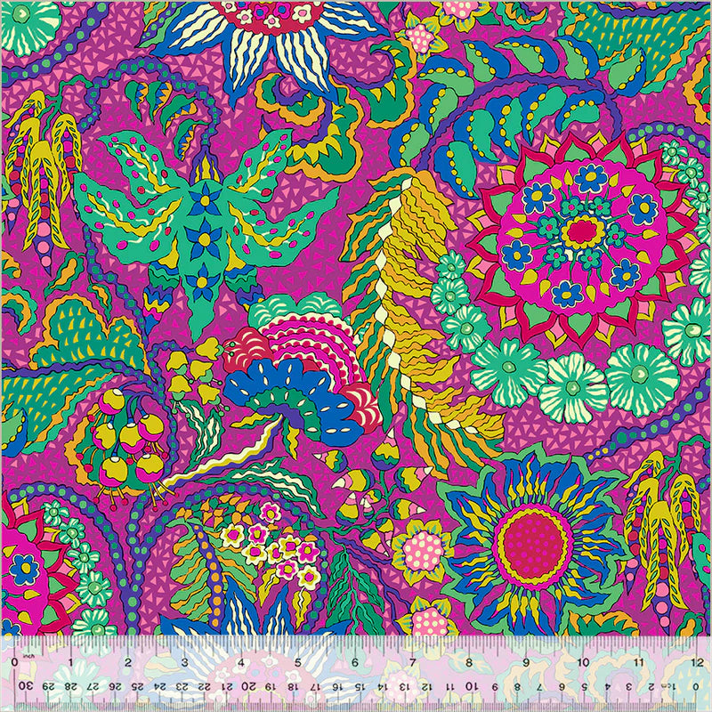 Botanica in Pitaya from Botanica by Sally Kelly for Windham Fabrics