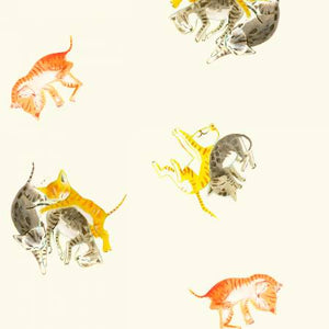 Ivory Barn Kittens for Heather Ross for Windham Fabrics