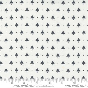 Trees on White for Merry Little Christmas by Bonnie Christine for Moda Fabrics