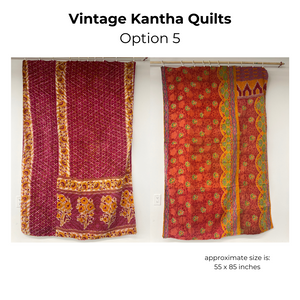 Vintage Kantha Quilts