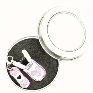 Mini Scissors Set with Protective Case and Storage