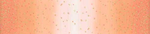 I Heart Ombre Metallic in Coral for V&Co. for Moda Fabrics