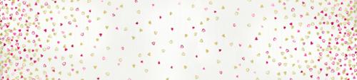 I Heart Ombre Metallic in Off White Pink for V&Co. for Moda Fabrics