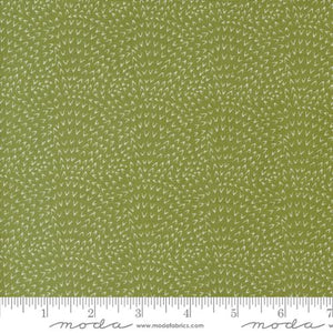 Angle Tangle in Fern for Woodland Wonder by Gingiber for Moda