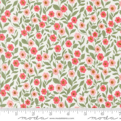 Cupid Floral in Lace for Love Blooms by Lella Boutique for Moda Fabrics