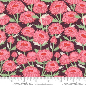 November Florals in Merlot by Lizzy House for Love Letters by Moda fabrics