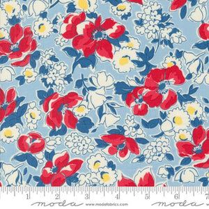 Bouquet in Sky from Time & Again by Linzee McCray for Moda Fabrics