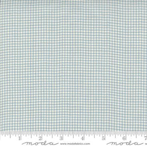 French General Woven Ginghams in Blue Pearl Extra Small for Moda