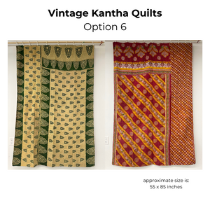 Vintage Kantha Quilts