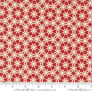 Quilted Star in Red by Sweetwater for Moda Fabrics