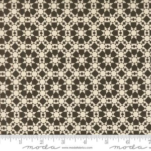 Quilted Star in Black Multi by Sweetwater for Moda Fabrics